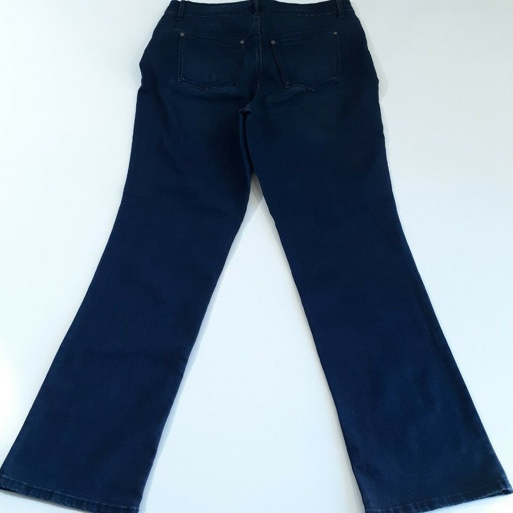 Gloria Vanderbilt All-Around Slimming Effect Blue Boot Cut Jeans Size 10 - Picture 4 of 12
